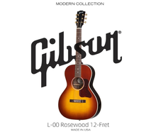 Gibson 吉普森 L-00 Rosewood 12-Fret 秋日渐变色民谣电箱旅行木吉他